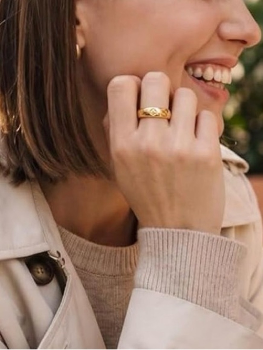 LOUIS VUITTON Ring SZ 8